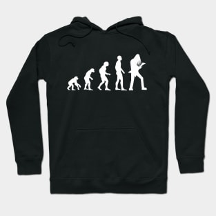 Guitar from monkey to man Hoodie